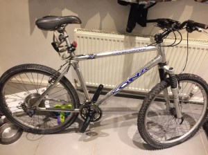 Bike on First Day of Rescue